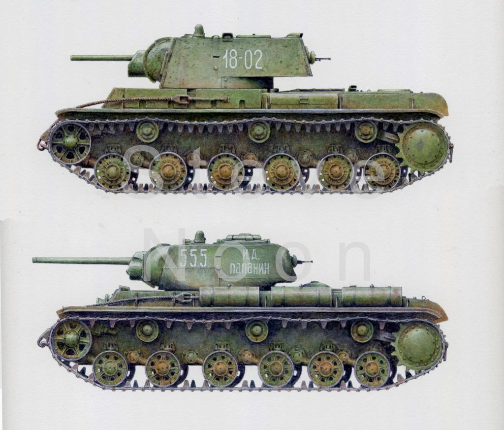 KV-1 Heavy Tanks
