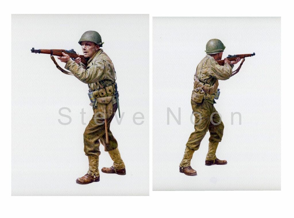 GI, 357th Infantry Regiment, Normandy, July 7th 1944