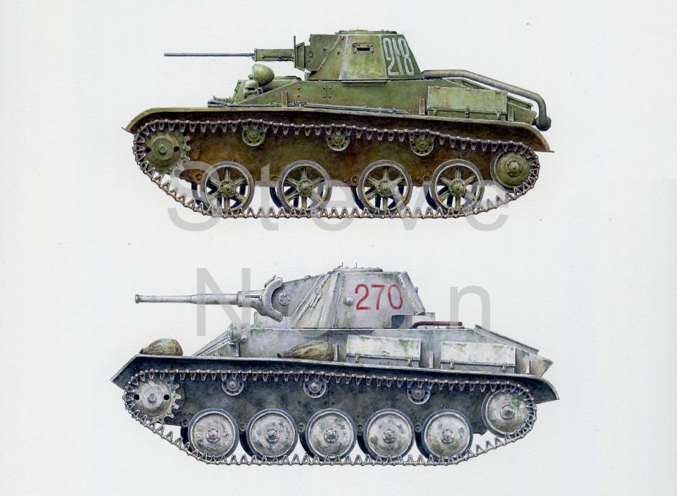T-60 & T-70 Light Tanks