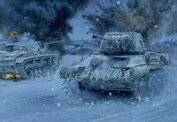 The drive to encircle Stalingrad. November 19-20, 1942