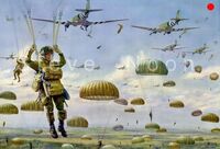 Operation Market Garden, Drop Zone T, Groesbeek Heights, 17 September 1944.