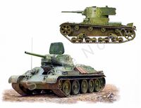 Red Army Light and Medium Tanks. The Caucasus, 1942