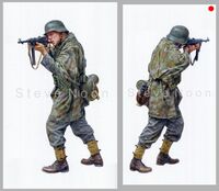 German Grenadier, Grenadier-Regiment 914. Omaha Beach, June 6, 1944