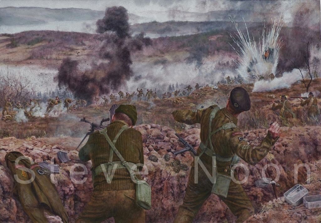 The Defence of Gloster Hill, 25th April 1951