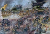 Bagramyan's breakthrough, Kursk, 13 July 1943