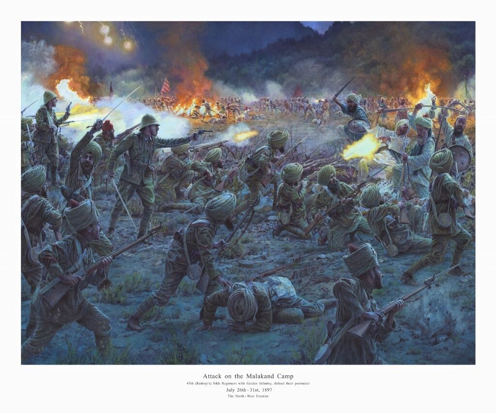 Attack on the Malakand Camp. July 26th-31st 1897