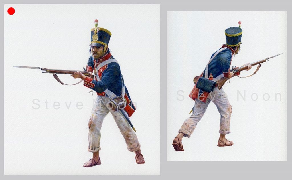 Soldier, Aldama Regular Infantry Battalion. The Alamo, March 6, 1836