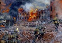 Battle for the Commissar's House, Stalingrad. 13 November 1942