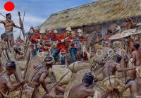 Bromhead's Bayonet Charge. Rorke's Drift, 22nd January 1879