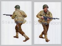 Private, 168th Infantry Regiment. Sidi Bou Zid, February 14-17, 1943