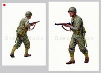 US Infantry Private, 1/128th Infantry. Duropa Plantation, New Guinea. Nov. 30th 1942