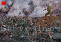 Private Thomas Jones VC, The Cheshire Regiment. Morval, 25th Sept. 1916