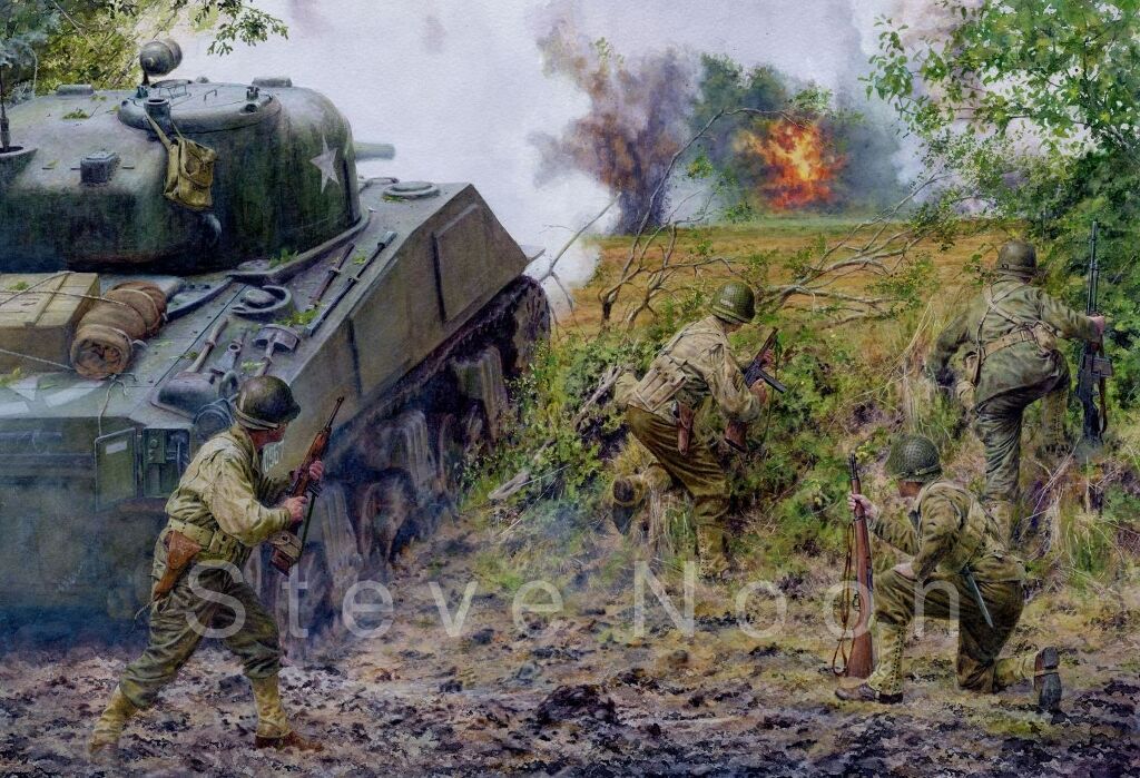 Hill 192. Normandy, July 11 1944