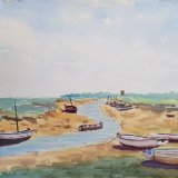 Boats at Morston Quay