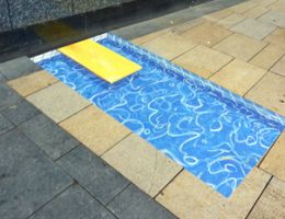 Design Against Crime, ATM ‘art’ defensible space 'safety zones' project 2010