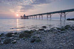 Clevedon Pier Sunset