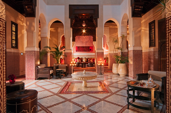 Royal Mansour Riad Courtyard