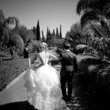 Wedding Couple gardens Marrakech
