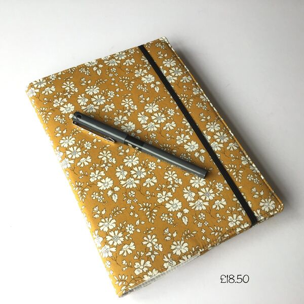 Covered A5 sketchbooks