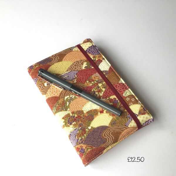 Covered A6 sketchbooks