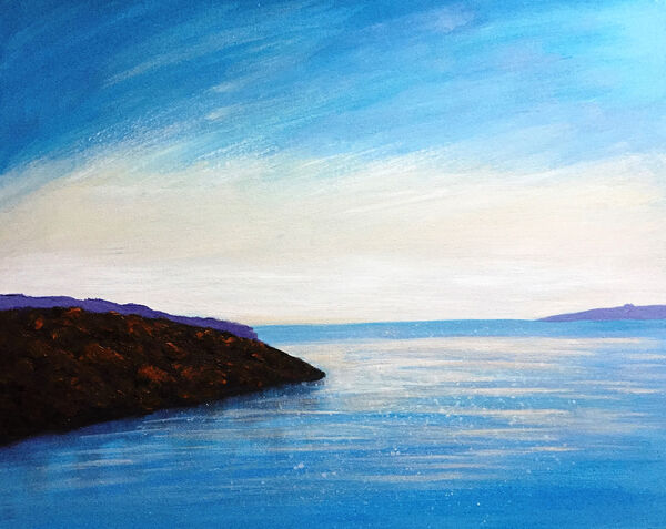 5- Evening light over Fal River