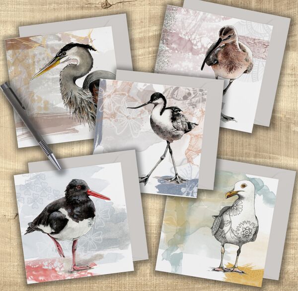 Seabirds Greeting Card Set