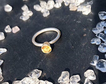 citrine ring