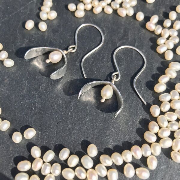 Mistletoe earrings