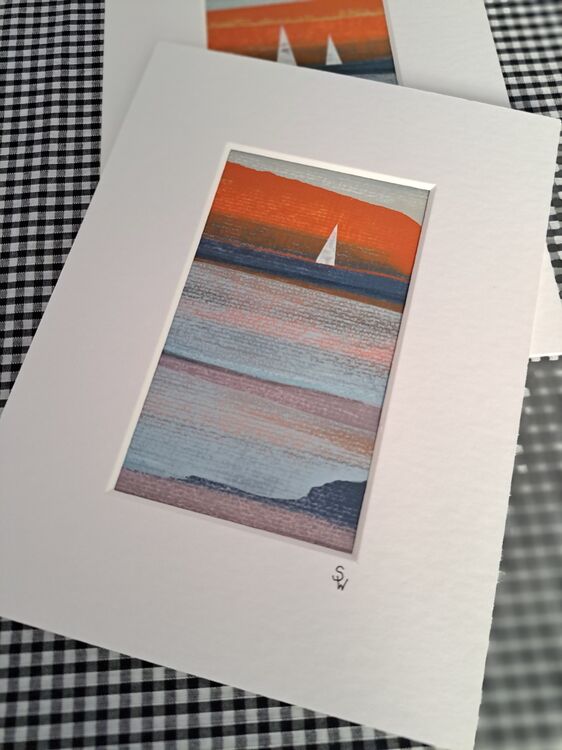 TANGERINE SKY I £30, ARTIST