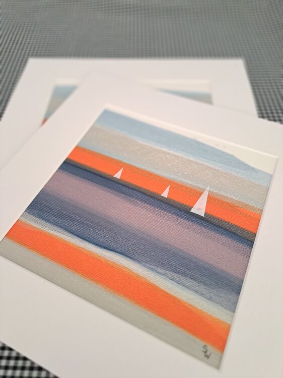 ORANGE REFLECTION II £60, ARTIST
