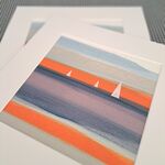 ORANGE REFLECTION II £60, ARTIST