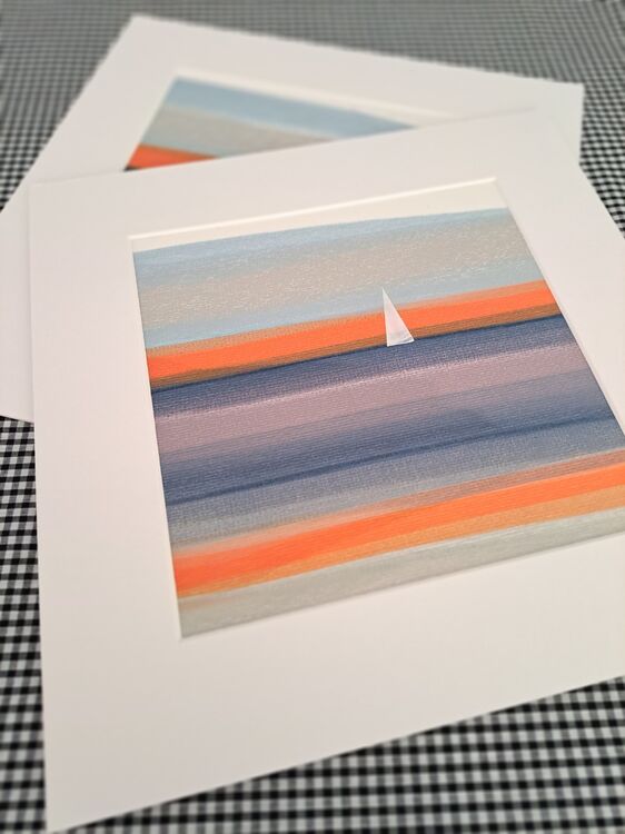 ORANGE REFLECTIONS I £60, ARTIST
