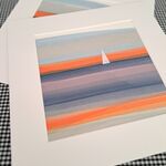 ORANGE REFLECTIONS I £60, ARTIST