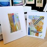 ON THE GO, PAINTING & CARD