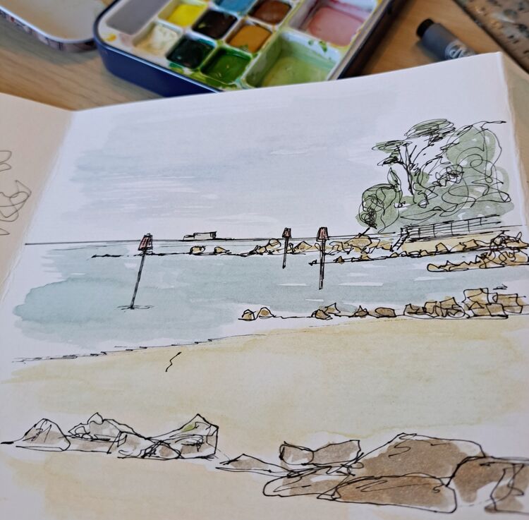 INDOOR SKETCHING 08/04