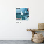 three white boats, £95, aqualibrium gallery