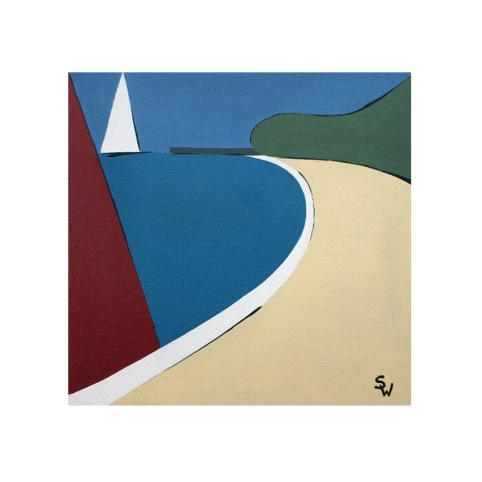 RED SAIL, PRIORY BAY