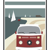 CAMPER VAN (RED)