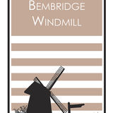 bembridge windmill (pink)