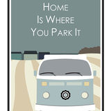 CAMPER VAN (BLUE)
