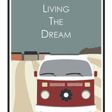CAMPER VAN (RED)