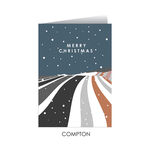 3 X COMPTON XMAS CARDS