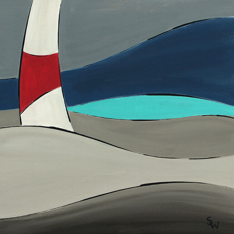 HAPPY DAYS AT PORTLAND BILL £50 ( ARTIST)