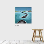 OLD MILL WALL £375 ARTIST