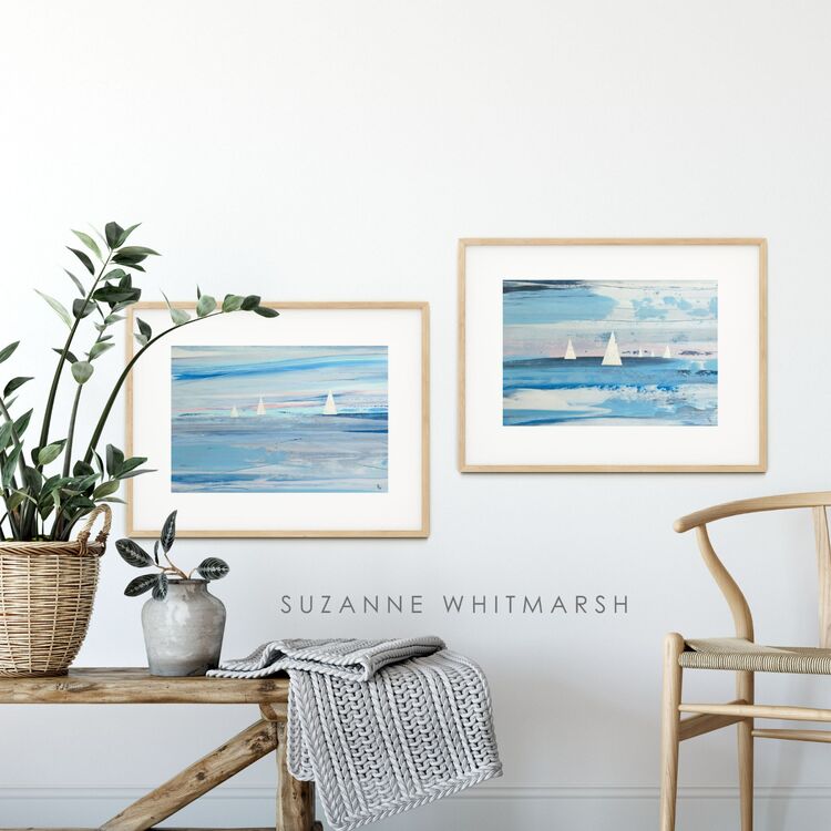 WHITE BOATS I & II £150