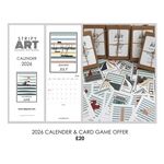 CALENDAR & GAME OFFER £18