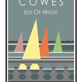 COWES COLOURFUL BOATS
