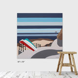 boats at seaview (stripes) artist