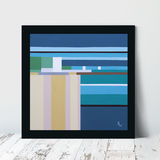 DUVER CHURCH ABSTRACT STRIPE £125 (ARTIST)