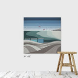 KITE SURFERS AT SILVERSANDS £595 (artist)